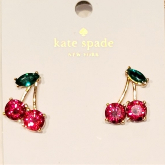 Kate Spade Cherry Earrings - Picture 4 of 5